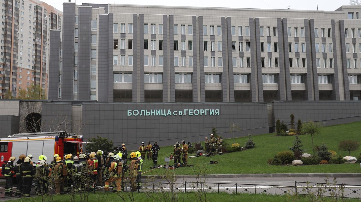 Další požár v ruské nemocnici, zemřelo pět pacientů s koronavirem